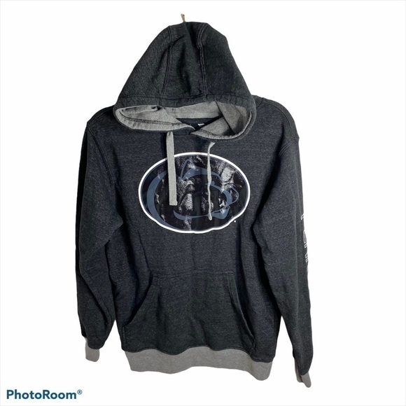 Penn State Sweatshirt Small Gray Blue Hooded Men - Picture 1 of 7